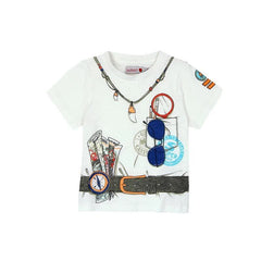 Boboli 335067-1111 Boy's blouse compass cream color