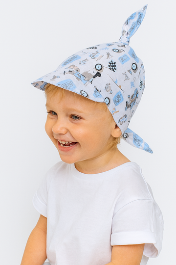 Boy's muslin scarf blue Guliwerkids 3234-1-26625