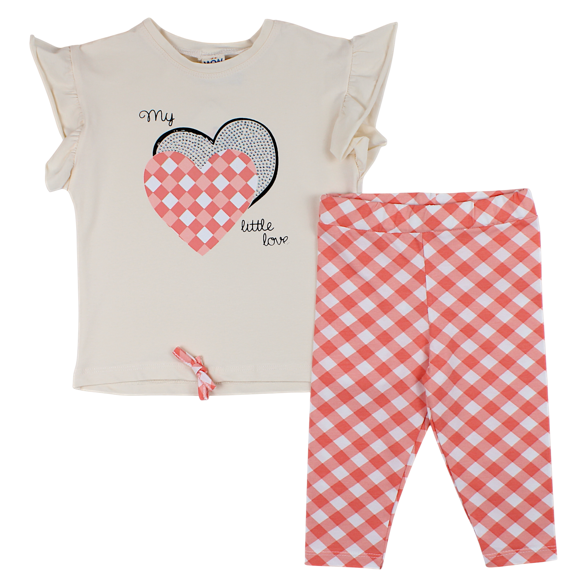 Beige girl's heart set, manufacturer Wow, product number 10168-6525
