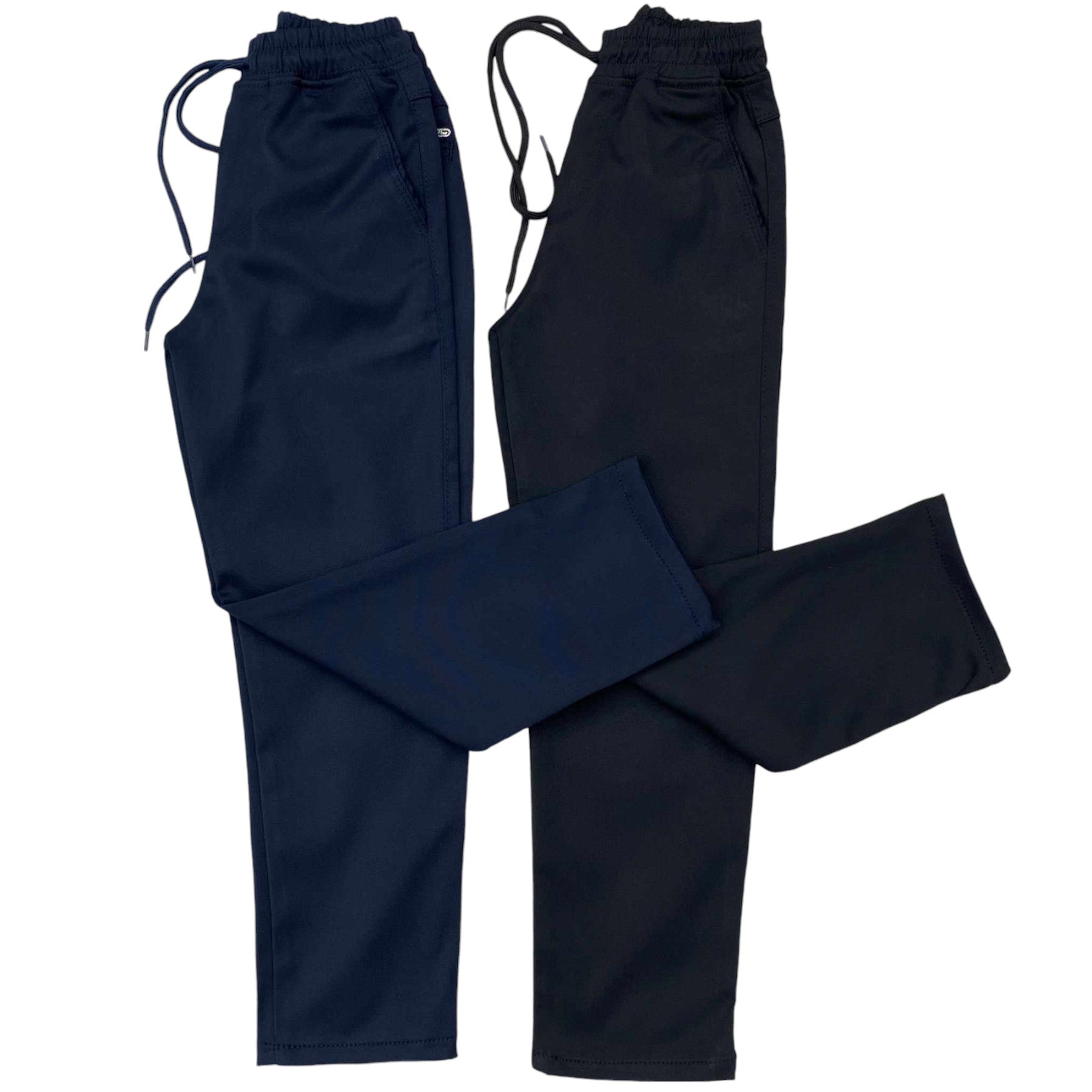 Boys' trousers with elastic waistband navy blue Altun Cocuk 1057-28824 GKMOC