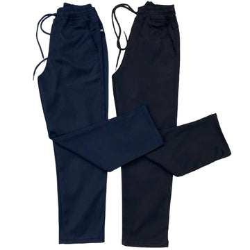 Boys' trousers with elastic waistband navy blue Altun Cocuk 1057-28824 GKMOC