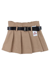Girls' maroon skirt-shorts Guliwerkids 10901-121025