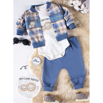 Baby boy set blue Pakel 1120-231024