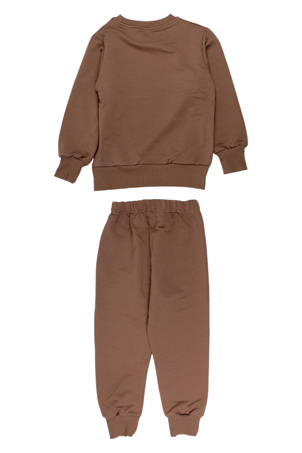Boy's tracksuit blocks brown Serenadkids 1215-221025
