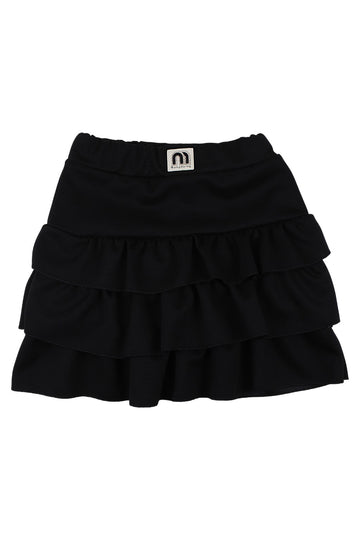 Girls' black skirt-shorts Guliwerkids 1251-121025