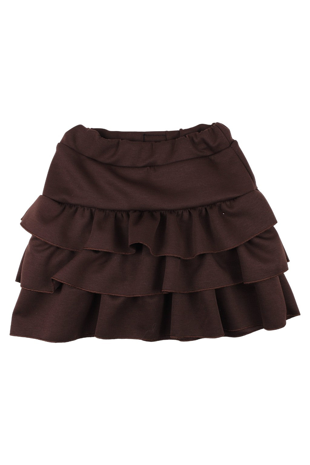 Chocolate girls' skirt-shorts Guliwerkids 1251-121025-17