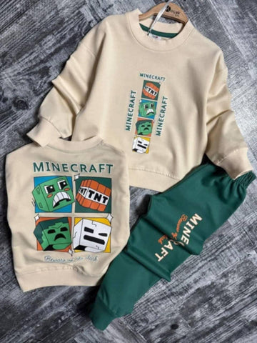 Boy's green sports tracksuit Kocak 1329-7825-48