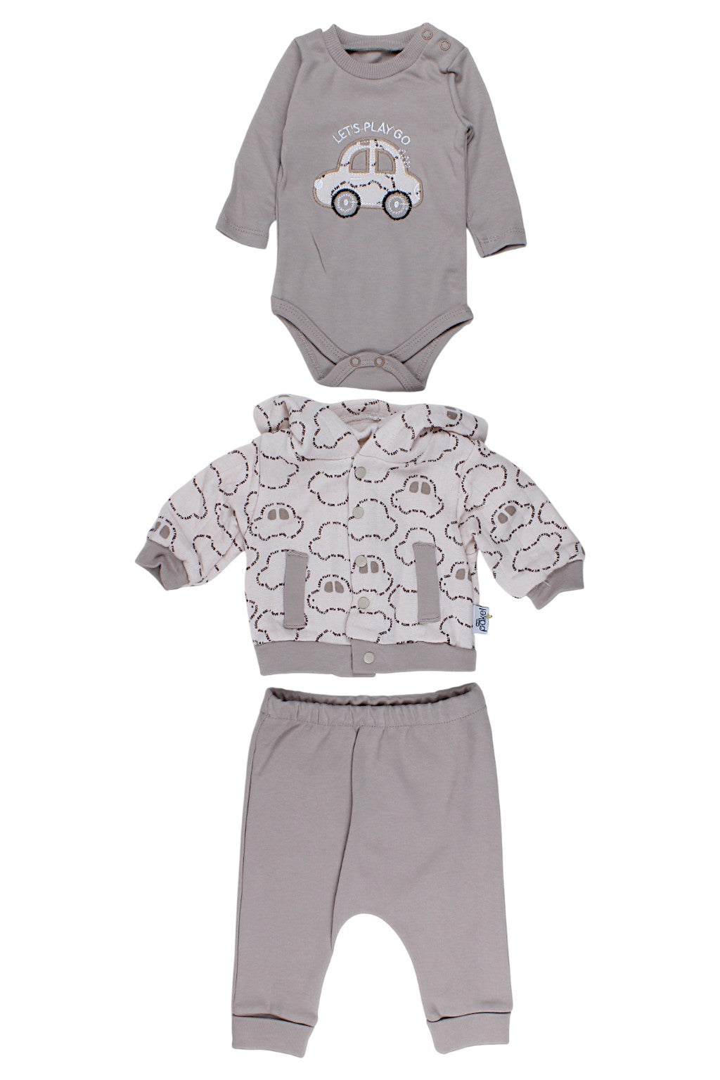 Beige boy's set Pakel 1388-6825-1