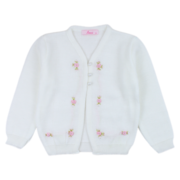 Baby girl's sweater white Inci 1460-15425-3