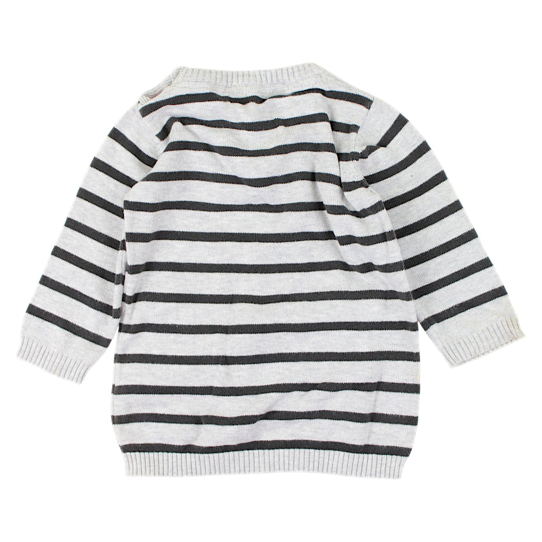 Long-sleeved sweater with cats for girls, used BABY, color: gray, code: 157