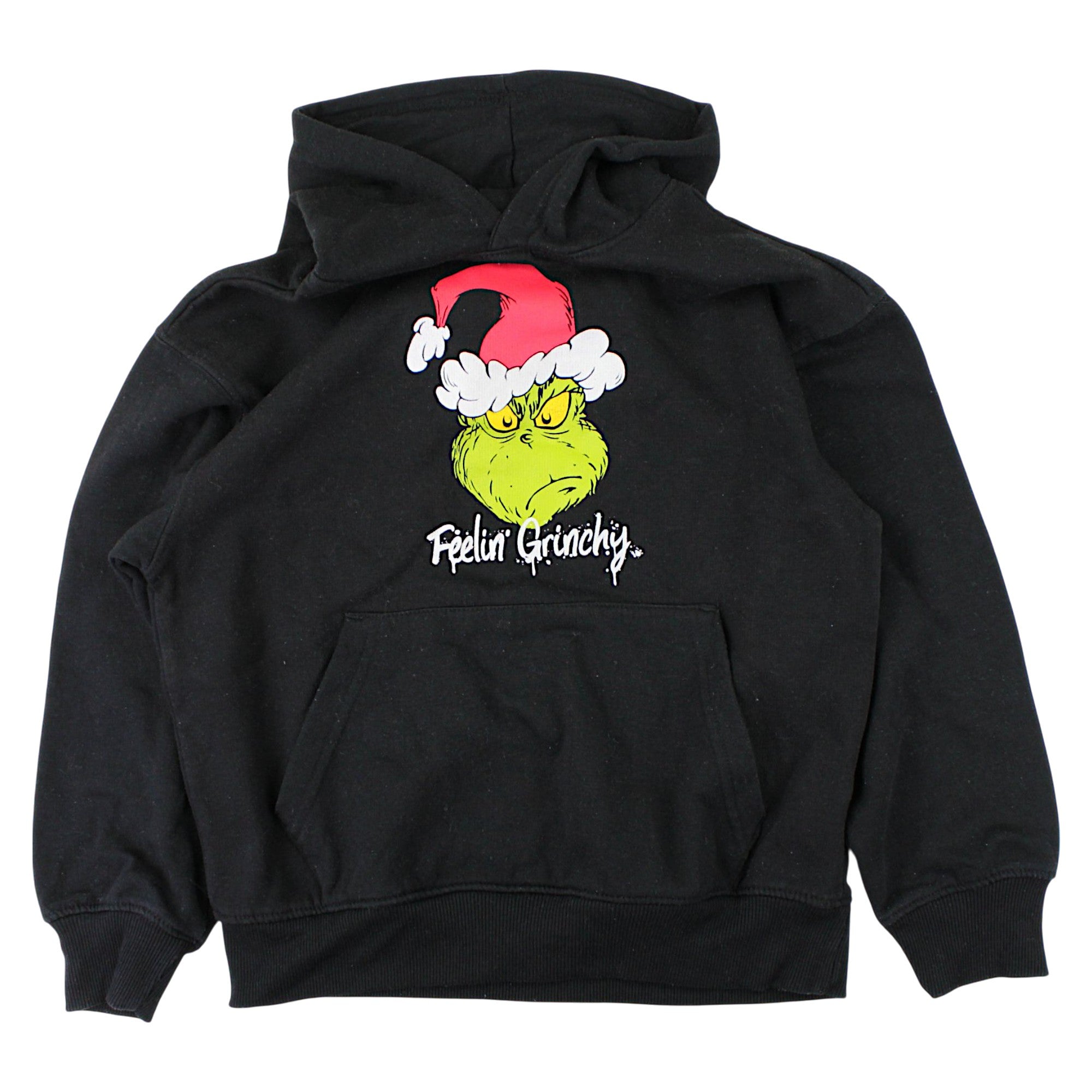 Feelin Grinchy Boys Hoodie Used Code 112