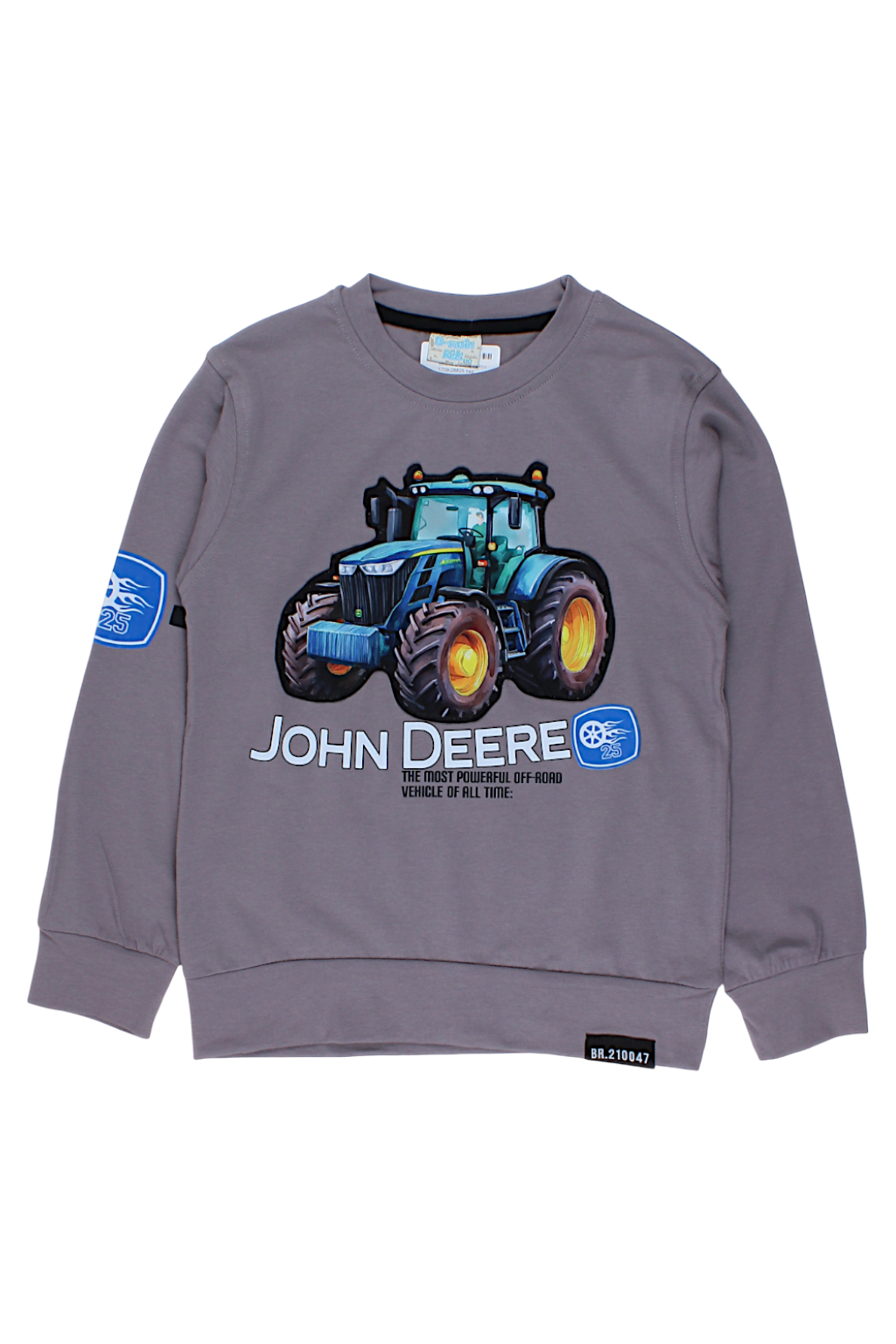 Boy's blouse with diode tractor beige B-rushi Kids 1759-28825-1