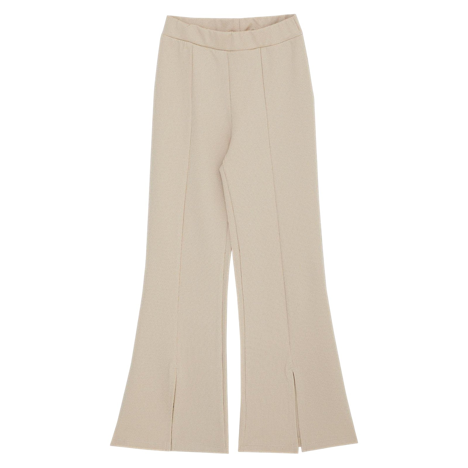 Girls' flared trousers beige Breeze 18379-12225-1