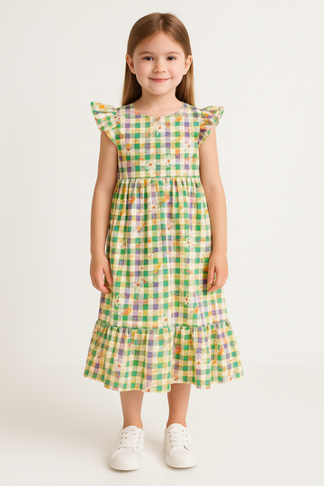 Girls' purple meadow dress Breeze 18948-3625-20