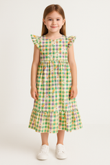 Girls' purple meadow dress Breeze 18948-3625-20