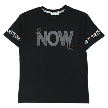 T-shirt now boy black Breeze 19318-12225-14