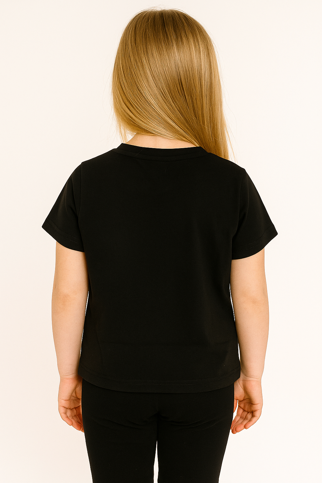 Girls' blouse black Papillon 1995-12625