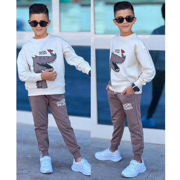 Amazing friends tracksuit boy brown Kocak 6835-27225-4