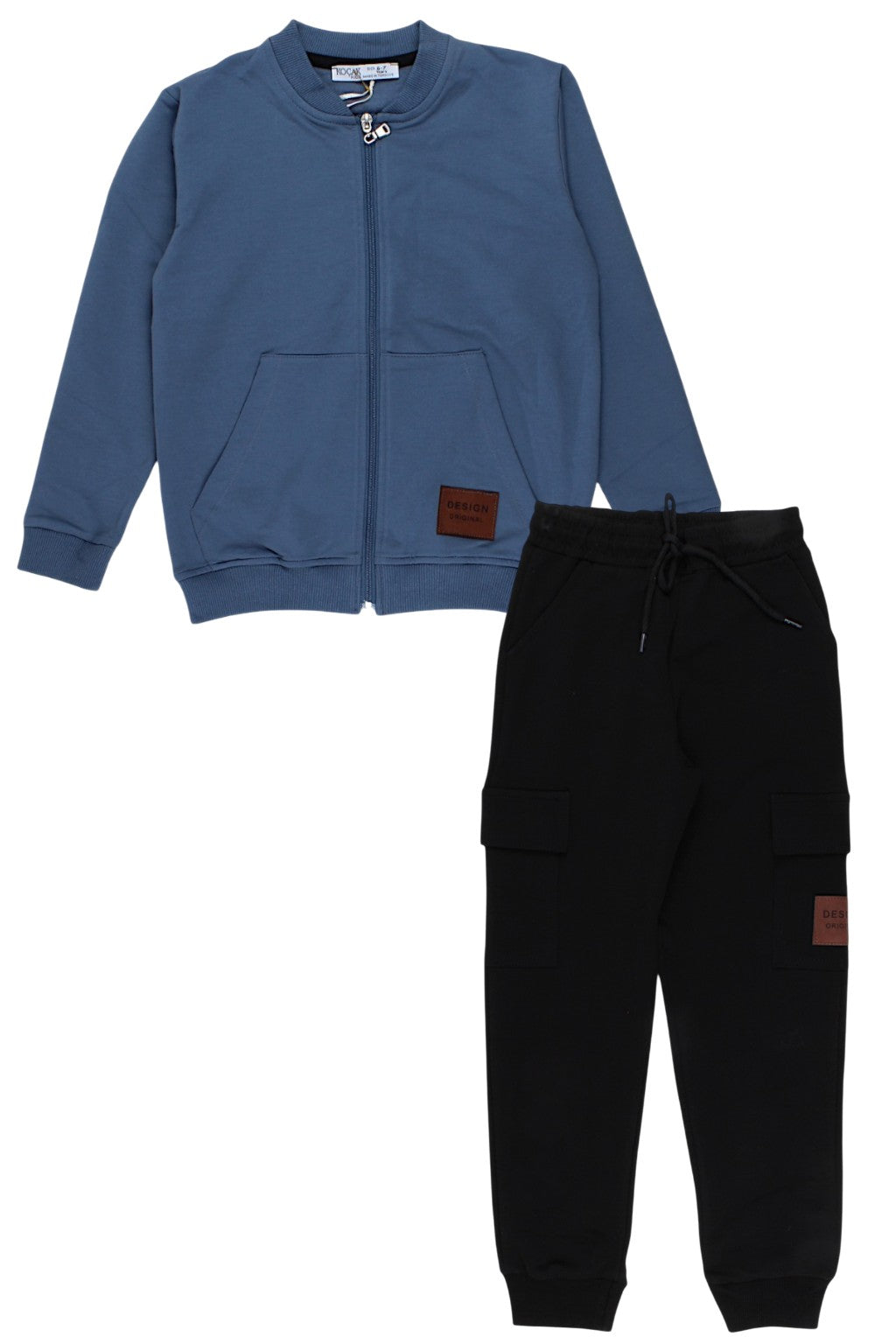 Boy's blue combat trousers set Kocak S-2008-6825