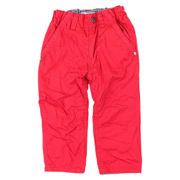 Boy's red trousers used Rightly Trademarked 200