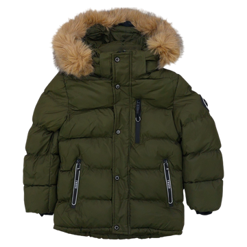 Boy's winter jacket green Happy House KK-1058-211024