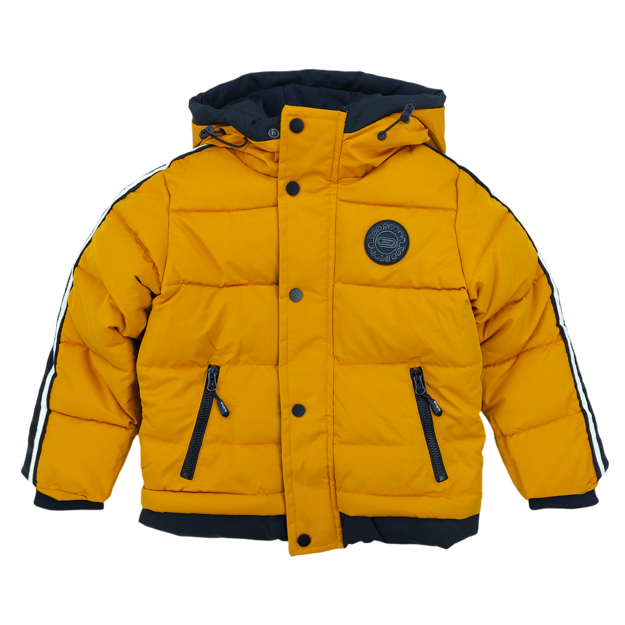 Boys winter jacket yellow F26 YF2020A2-211024