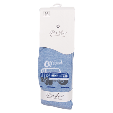 Boy's car scented tights blue Pier Lone 1383-161024