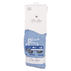 Boy's car scented tights blue Pier Lone 1383-161024