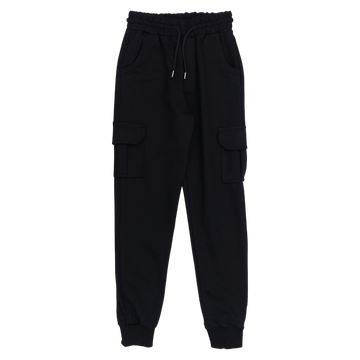 Boys sweatpants black Poyraz 2322-161024