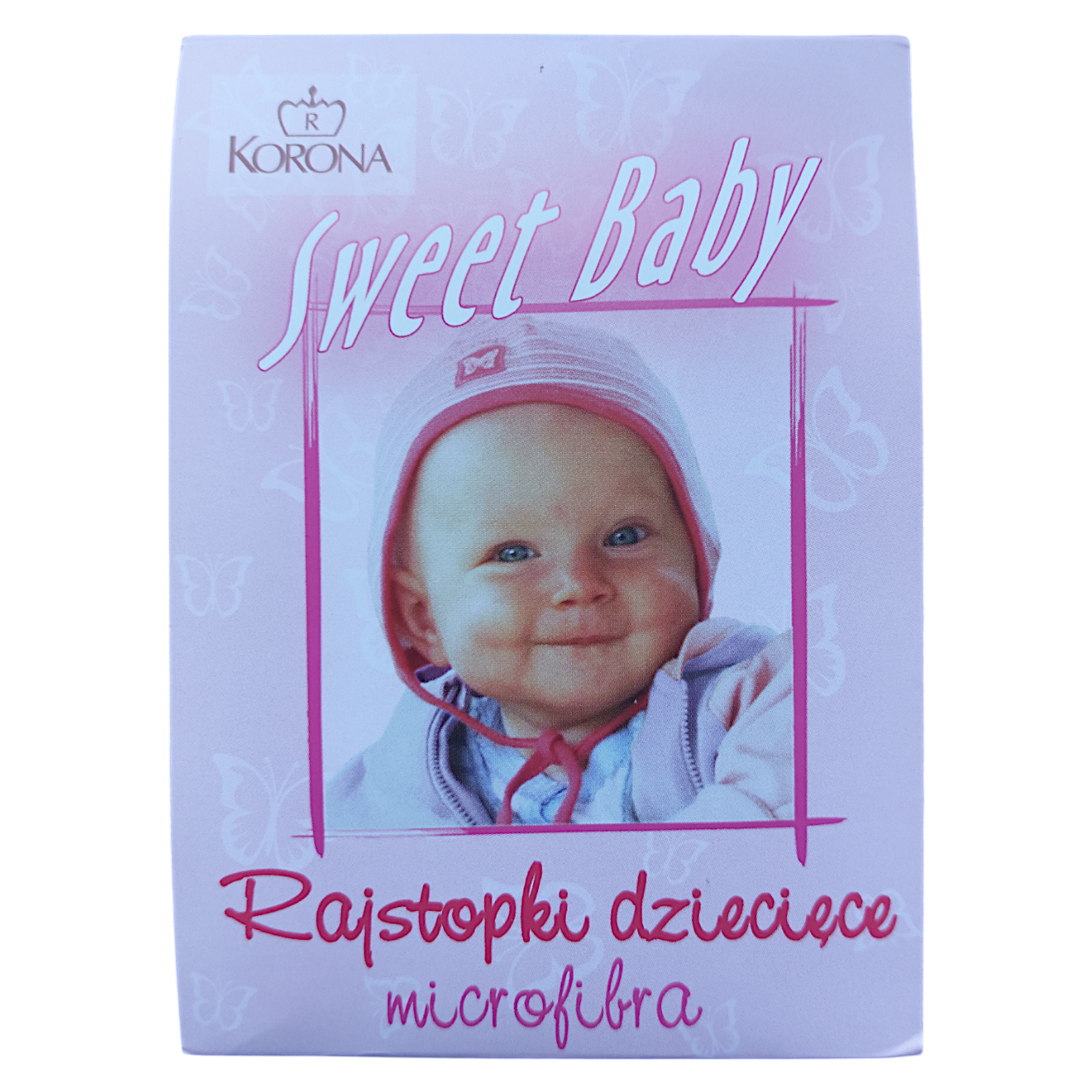 Children's tights microfiber girls white Korona 2467-6525-3