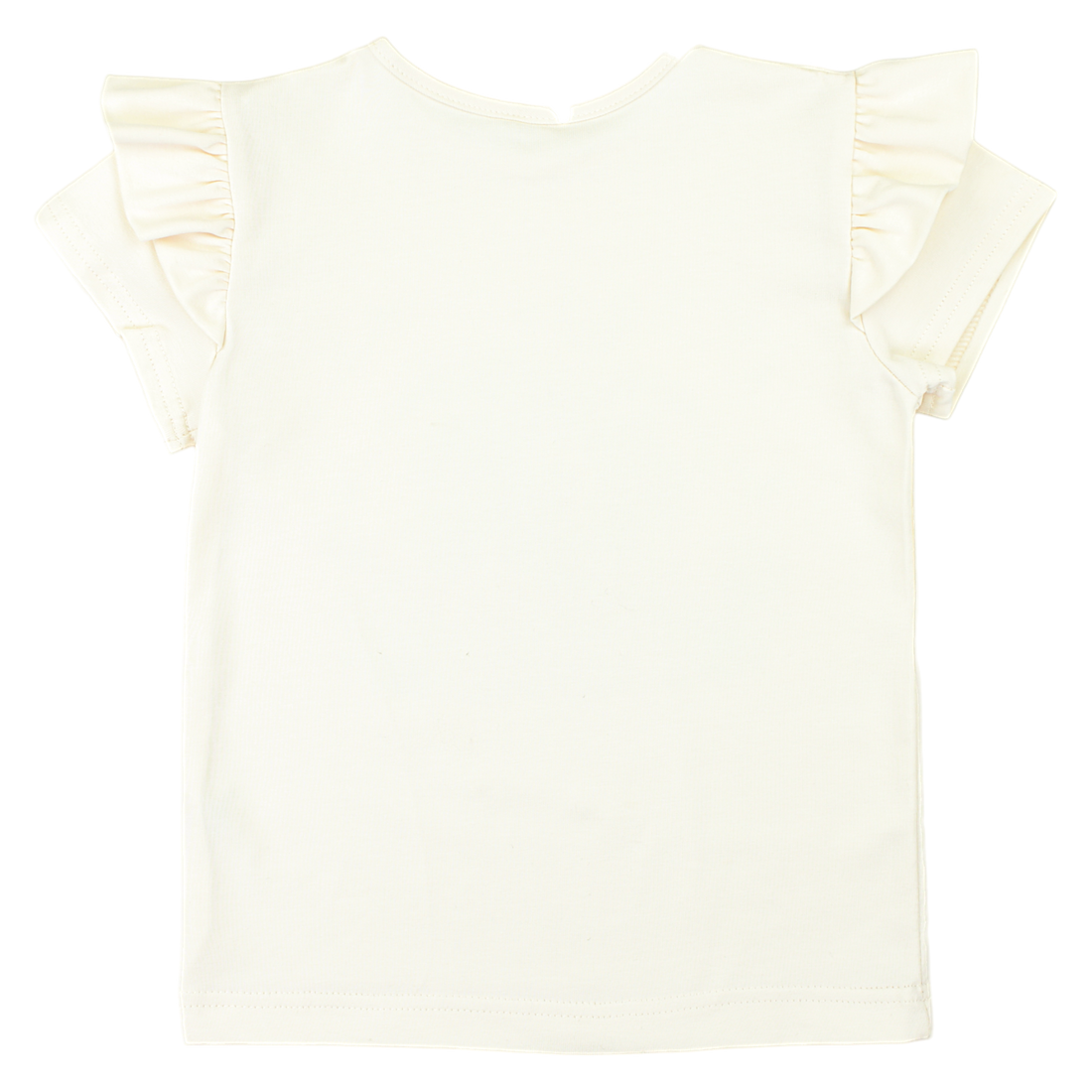 Girls' blouse dogs light beige Guliwerkids 2025-11-7325-61