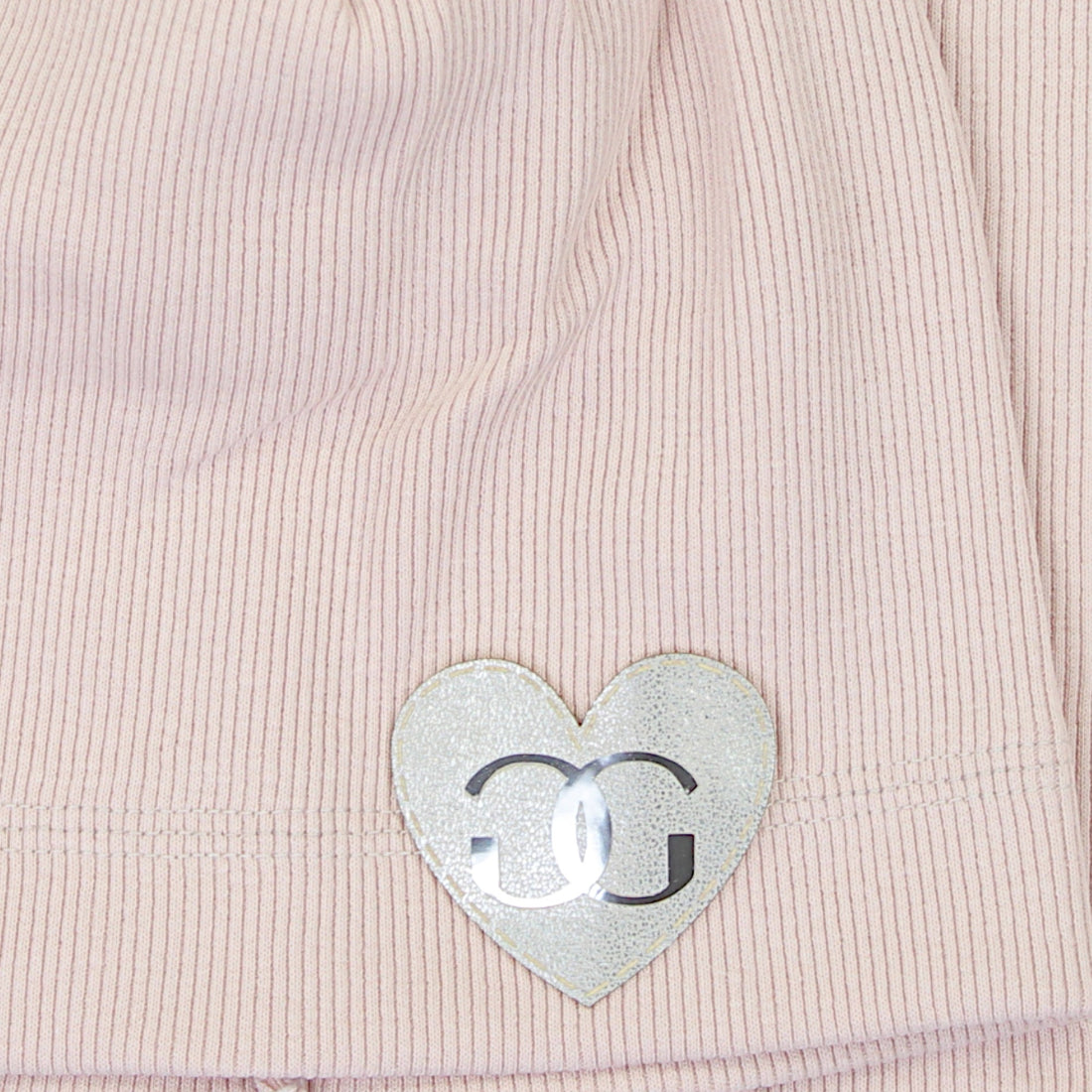 Set of hat and scarf for girls beige Gracek 2027-11-7325-1