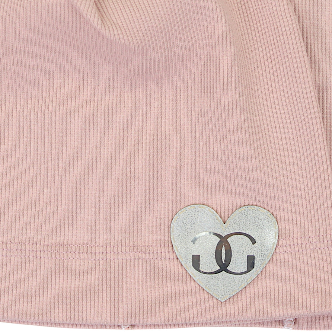 Set of hat and scarf for girls, dirty pink, Gracek 2027-11-7325-5