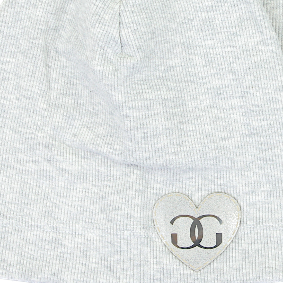 Set of hat and scarf for girls, gray Gracek 2027-11-7325-42