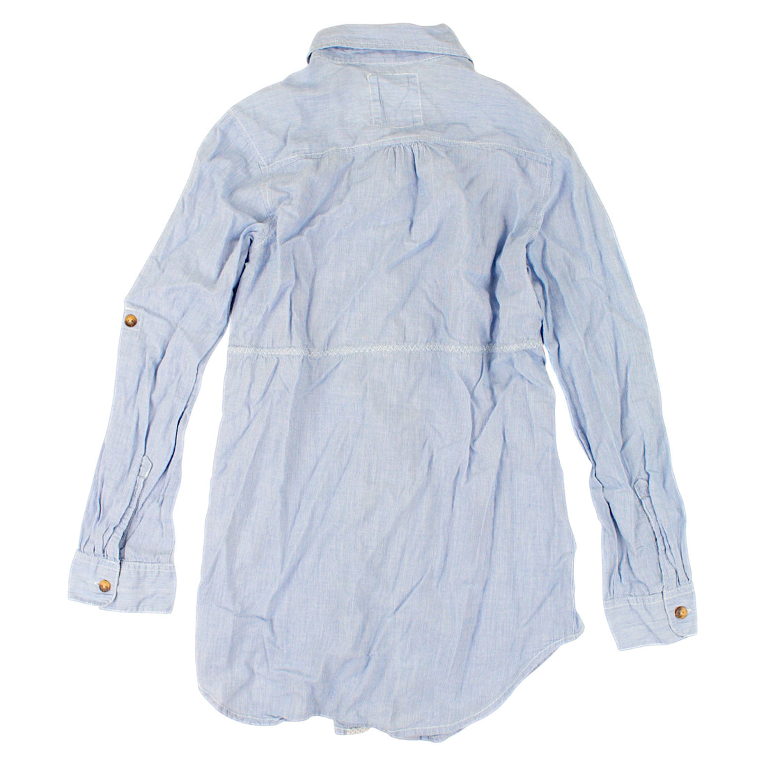 Girls' shirt-tunic with pocket, used H&amp;M code 175