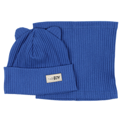 Boys jeans hat and scarf set Guliwerkids 2032-17-14325-26