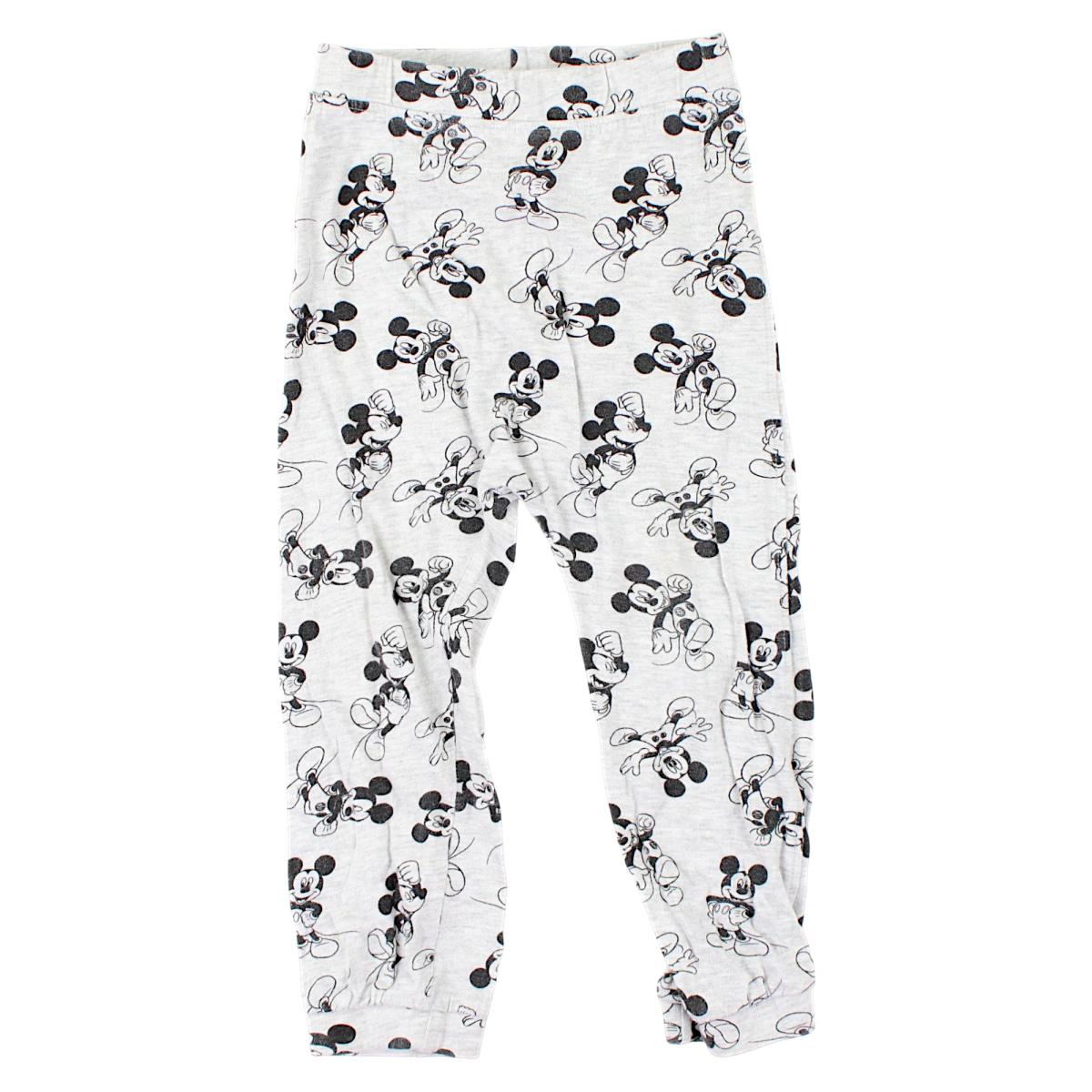 Girls' gray leggings used Disney 206