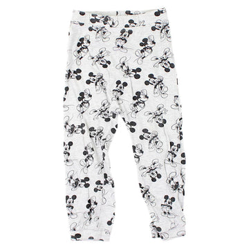 Girls' gray leggings used Disney 206