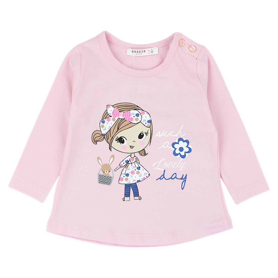 Set with girl girly pink Breeze 20896-5325-40