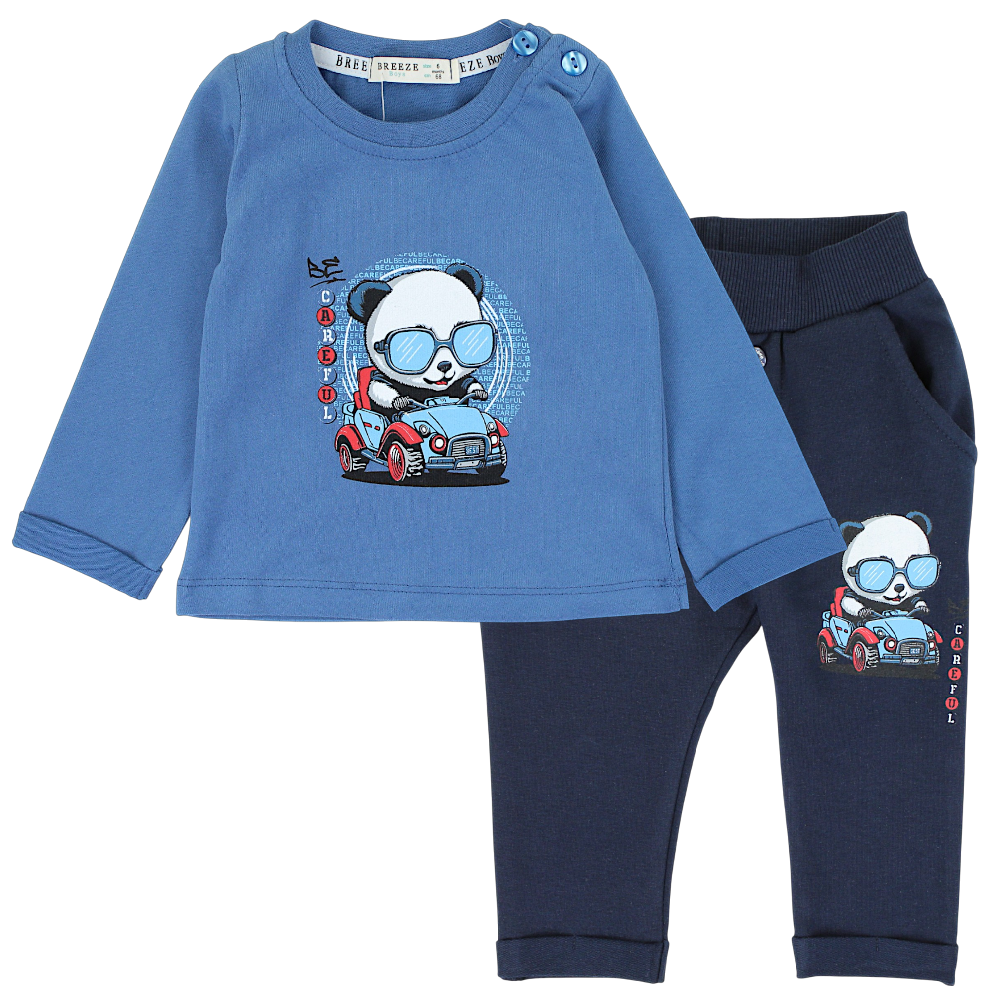 Boys panda set jeans Breeze 21041-5325-26