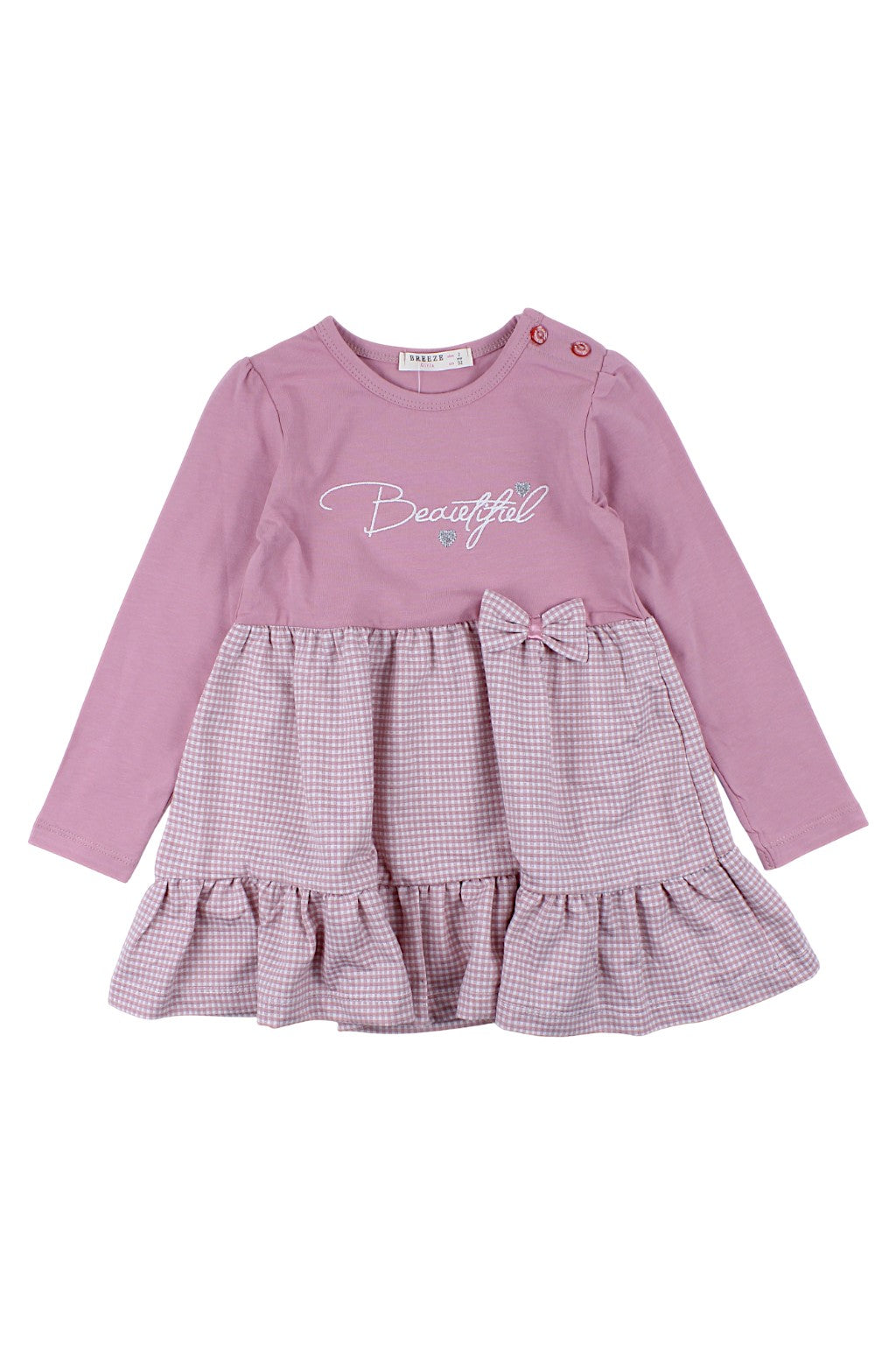 Beautyiful girl's dress dusty pink Breeze 21111-81025-5