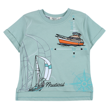 Boy's blouse mint Breeze 21470-14425