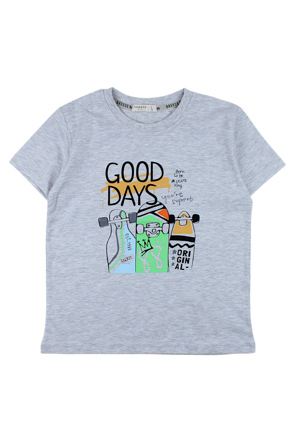 Good Days Boys T-Shirt Ash Breeze 21473-311025