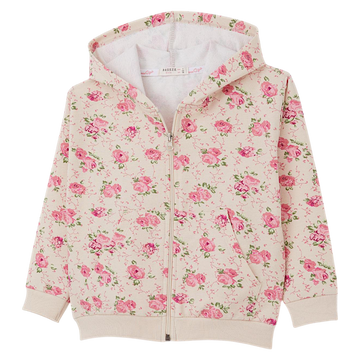Girl's rose sweatshirt beige Breeze 21531-14425