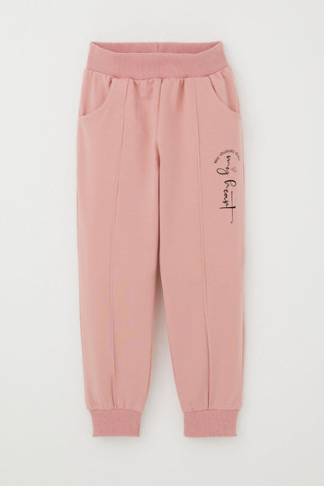 Girls' sweatpants, dusty pink, Breeze 21532-17925
