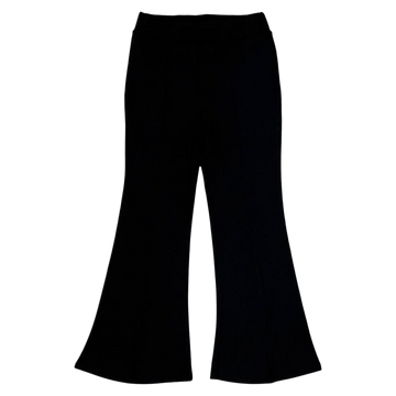 Elegant flared trousers for girls black Breeze 21534-14425-14