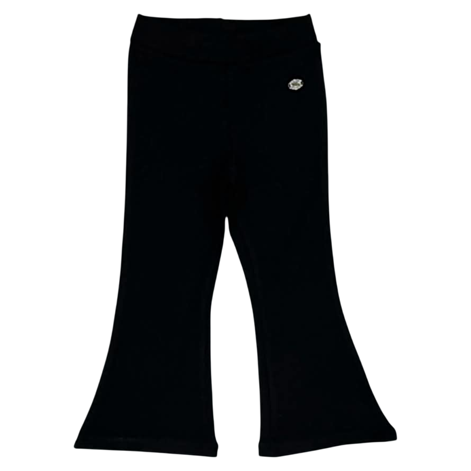 Elegant black girls' bell bottoms black Breeze 21535-14425