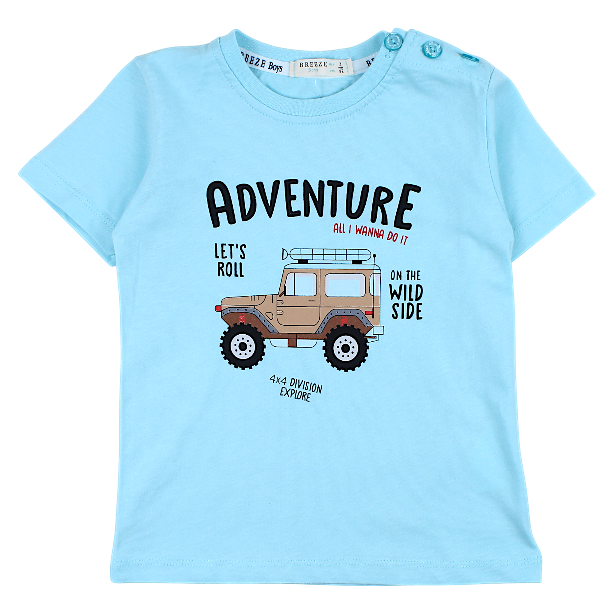 Boy's blue blouse Breeze 21538-14425