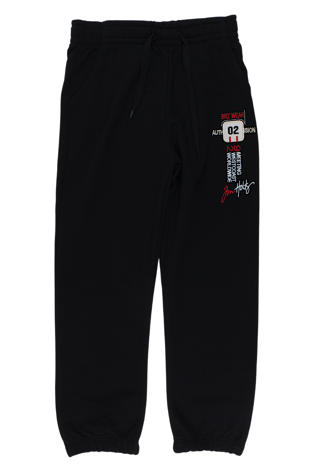 Boys' black sweatpants Breeze 21556-20825