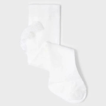 Mayoral 22-09468-061 Ruffle tights girl 9468-61 cream